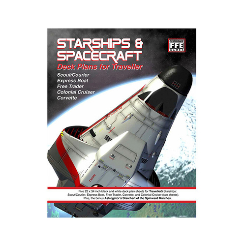 Far Future Traveller5 Starships & Spacecraft 1 Role-Playing Game