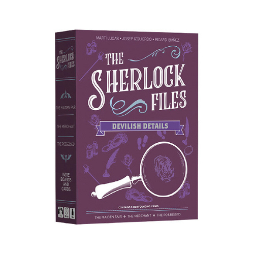 Indie Boards & Cards Sherlock Files Devilish Details Vol. 6 Board Game 14y+