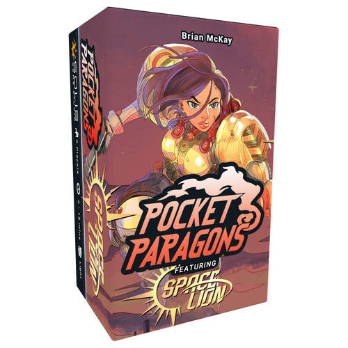 Solis Game Studio Pocket Paragons Space Lion Card Game 13y+