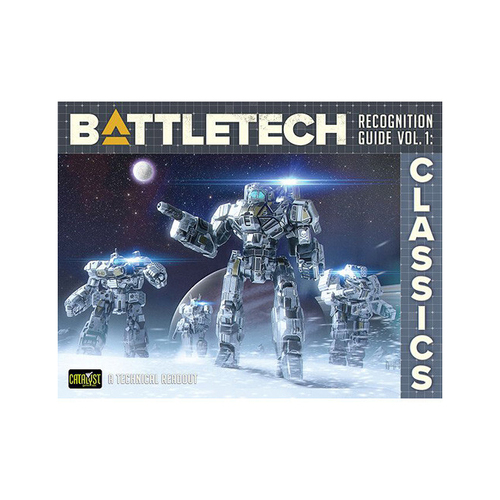 Catalyst Game Labs Battletech Recognition Classics Vol 1 Guide Book 14y+