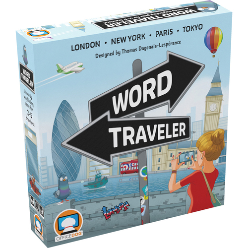 Office Dog Word Traveler Tabletop Party Board Game 10y+