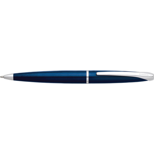 Cross ATX Medium Nib Ball Point Pen - Translucent Blue