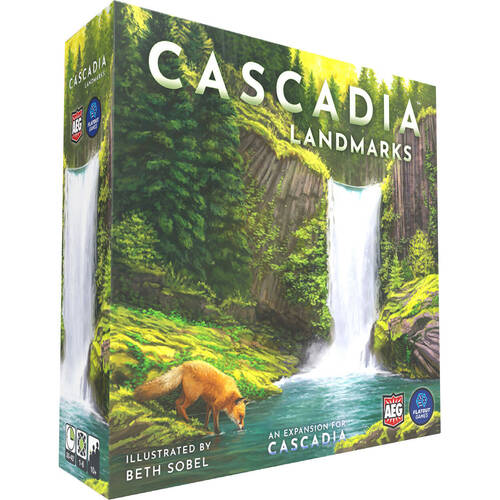 AEG Cascadia Landmarks Strategy Game Expansion Pack 10y+