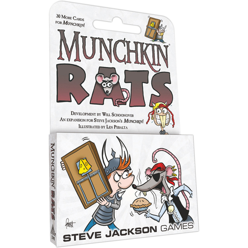 Steve Jackson Games Munchkin Rats Card Game Expansion 10y+