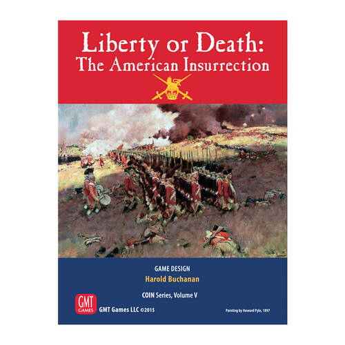 GMT Liberty Or Death The American Insurrection Board Game 14y+