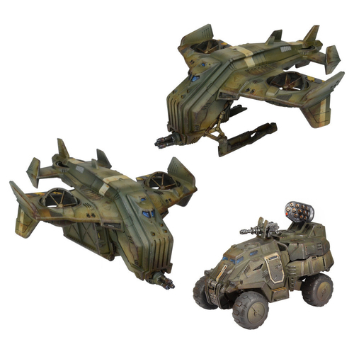 Firefight GCPS Battlegroup Tabletop Miniature Vehicle Toy