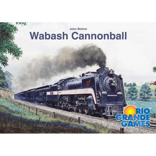 Rio Grande Wabash Cannonball Tabletop Party Board Game