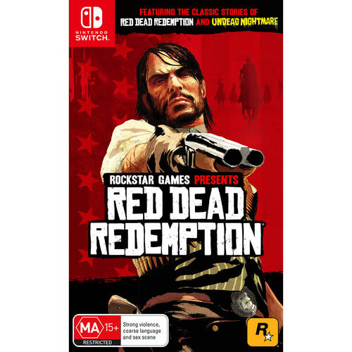 Nintendo Switch Red Dead Redemption Play Video Game 15y+