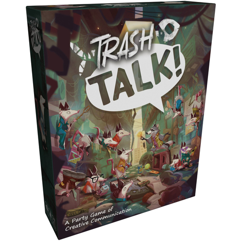 Trash Talk Strategy Tabletop Play Fun Board Game 10y+