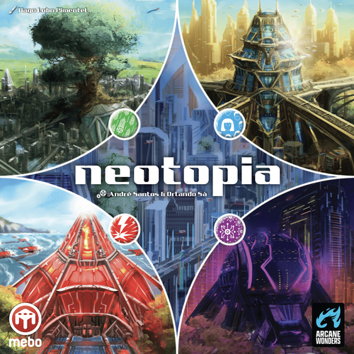 Arcane Wonders Neotopia Kids/Family Board Game 8y+