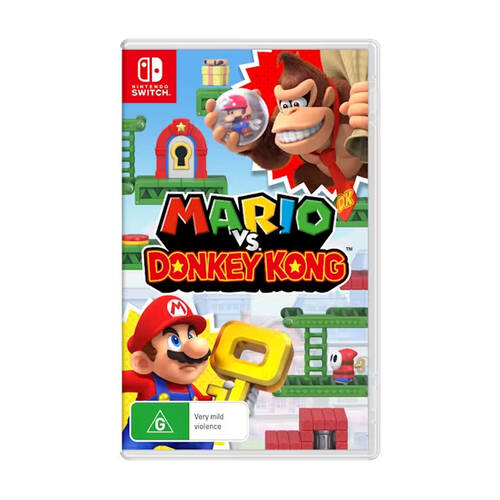 Nintendo Switch Edition SWI Mario vs Donkey Kong Video Game