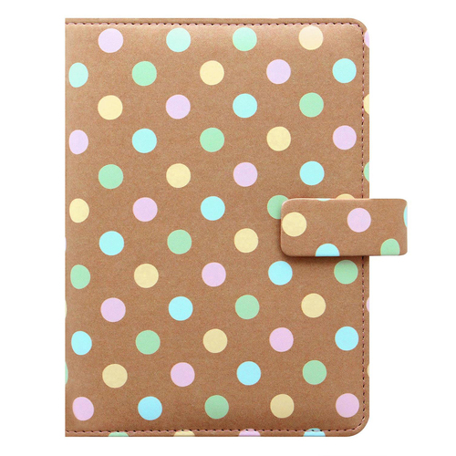 Filofax Patterns Personal Organiser Faux Leather - Spots