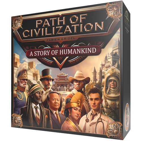 Captain Games Path of Civilization Tabletop Party Board Game