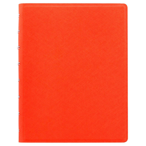 Filofax A5 Saffiano Notebook Journal Stationery - Bright Orange