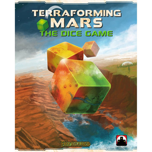 Stronghold Games Terraforming Mars Dice Game Tabletop Party Board Game