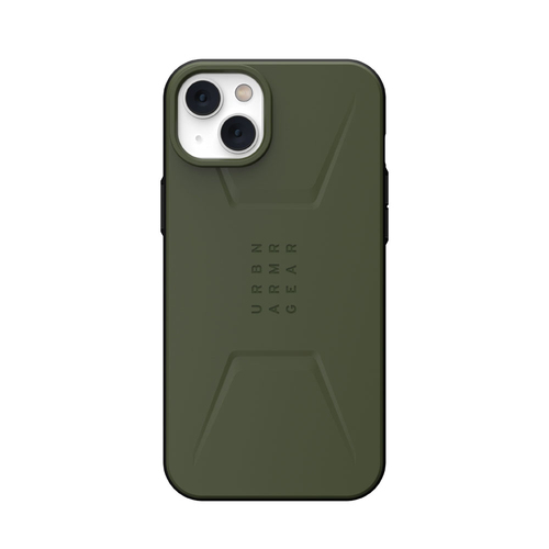 Urban Armour Gear Civilian MagSafe Case For iPhone 14 Plus - Olive