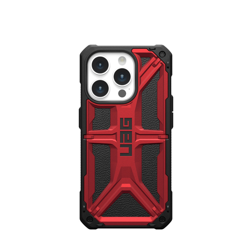 Urban Armour Gear Monarch  Phone Case For iPhone 15 Pro Crimson