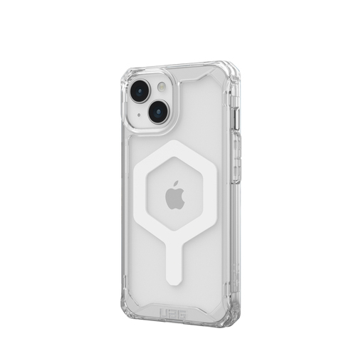 Urban Armour Gear Plyo MagSafe Phone Case For iPhone 15 Ice/White