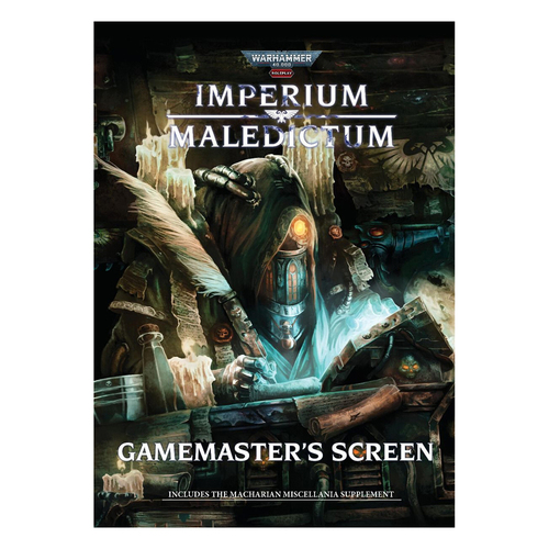 Warhammer 40,000 Imperium Maledictum Gamesmaster Screen RPG