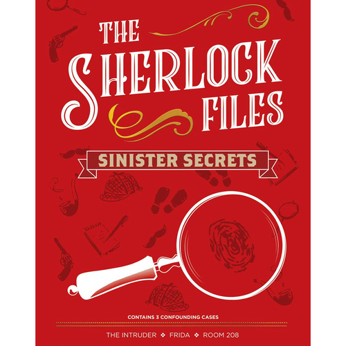 Weird City Games Sherlock Files Sinister Secrets Tabletop Party Board Game