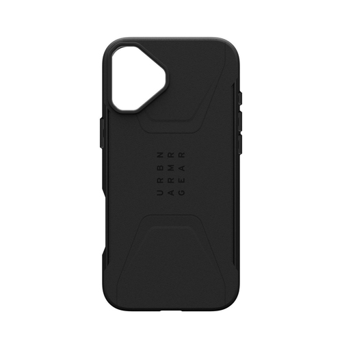 Urban Armour Gear Civilian MagSafe Case For iPhone 16 Plus Black