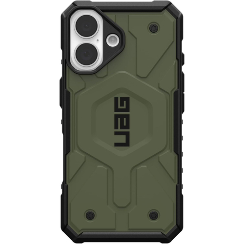 Urban Armour Gear Pathfinder MagSafe Case For iPhone 16 Olive Drab