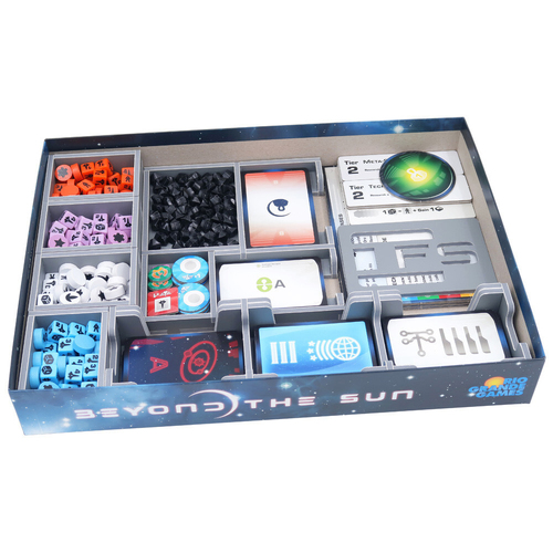 Folded Space Game Inserts Divider Tray - Beyond The Sun