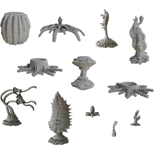 Mantic Games TerrainCrate Xenos Jungle Miniature Set