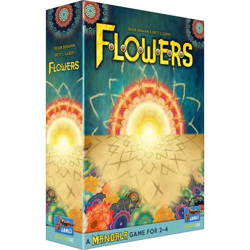 Lookout Games Flowers A Mandala Kids Card Game 10y+