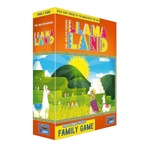 Lookout Games Llamaland Kids/Family Tabletop Board Game 10y+