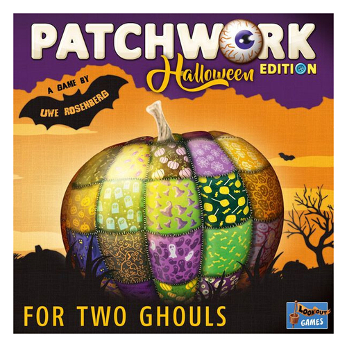 Lookout Games Patchwork Halloween Kids/Family Board Game 8y+