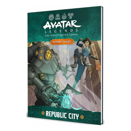 Magpie Games Avatar Legends The RPG Republic City Book