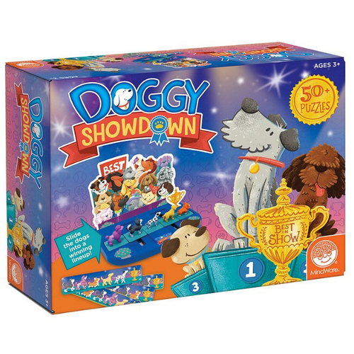 Mindware Doggy Showdown Tabletop 3D Puzzle Board Game Kids Toy 3y+