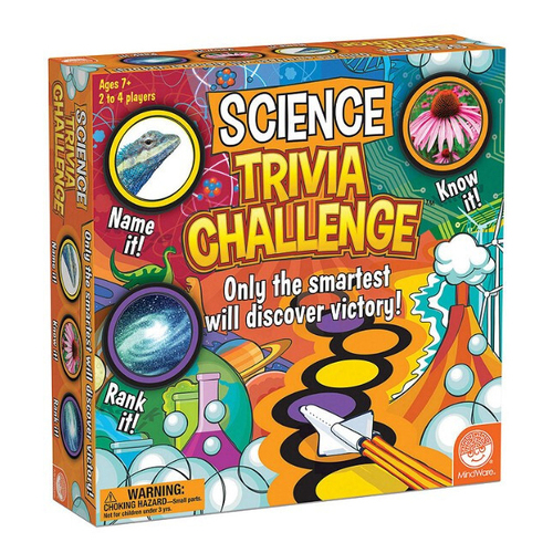 Mindware Science Trivia Challenge Board Game 2-4 Players 7y+