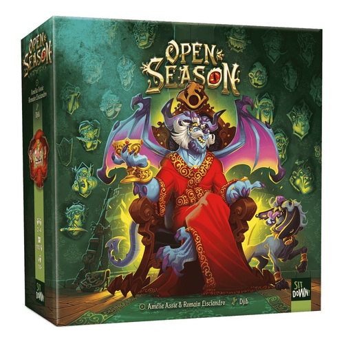 Sit Down Open Season Kids/Family Tabletop Board Strategy Game 10y+