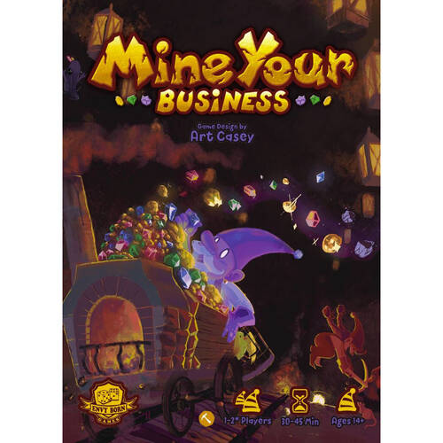 Envy Born Games Mine Your Business Pickaxe Edition Card Game 14y+