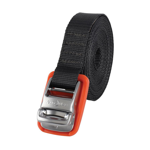 Nite Ize CamJam 12ft Ratchet Tie Down Webbing Strap - Orange/Black