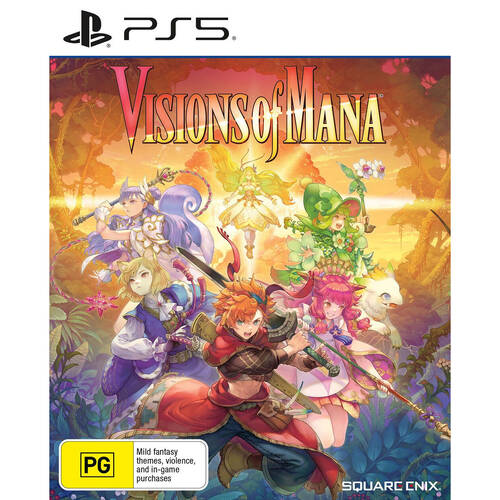 Playstation PS5 Visions of Mana Adventure/Fantasy Video Game