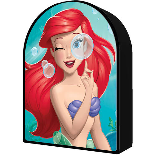 200pc Prime Disney Ariel 3D Jigsaw Puzzle Tin Box Game 31x46cm