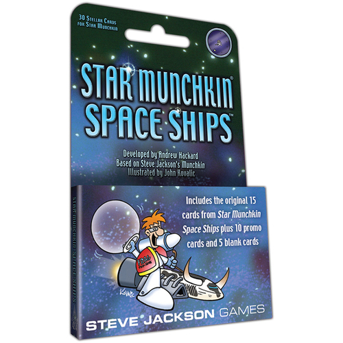 Steve Jackson Games Star Munchkin Space Ships Kids Board Game 10y+