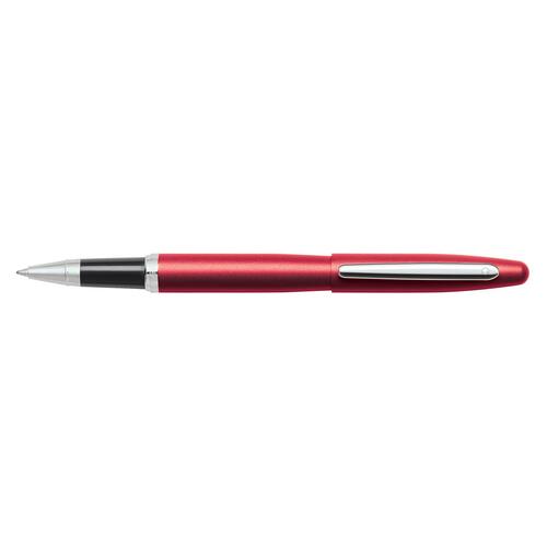 Sheaffer VFM Roller Ball Pen Gel Ink Excessive Red/Chrome