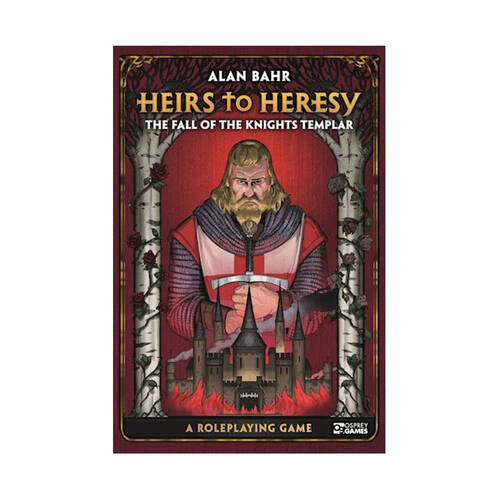 Osprey Heirs To Heresy The Fall Of The Knights Templar RPG Game Book