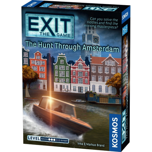 Kosmos Exit the Game The Hunt Through Amsterdam Kids Board/Card Game 12y+