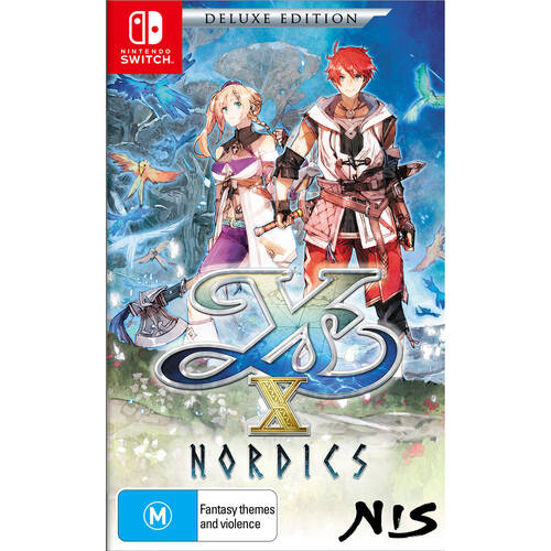 Nintendo Switch Ys X Nordics Video Game Deluxe Edition