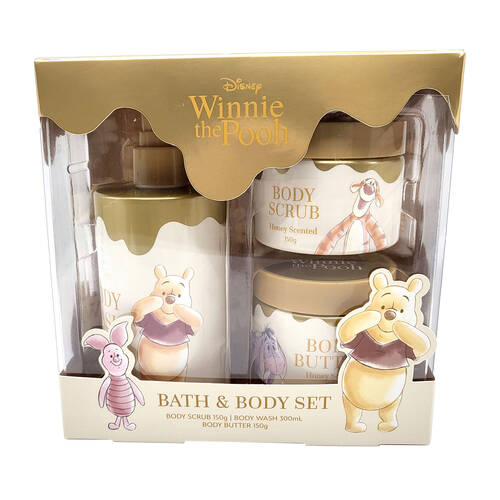 3pc Disney Winnie The Pooh Honey Scented Bath & Body Set