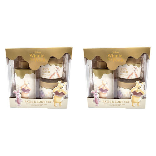 6pc Disney Winnie The Pooh Honey Scented Bath & Body Set