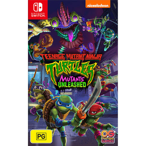 Nintendo Switch Teenage Mutant Ninja Turtles Mutants Unleashed Video Game