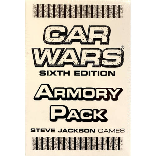 Steve Jackson Games Car Wars Armory Card Game Expansion Pack 10y+