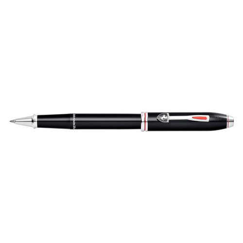 Cross Ferrari Townsend Rollerball Glossy Black Lacquer