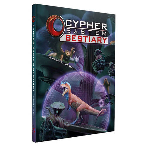 Monte Cook Games Cypher System Bestiary RPG Game Book 14y+